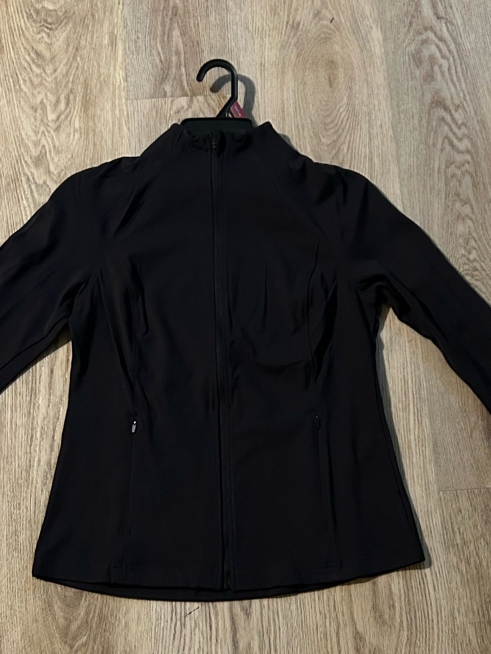 Avia Black Full-Zip Utility Jacket